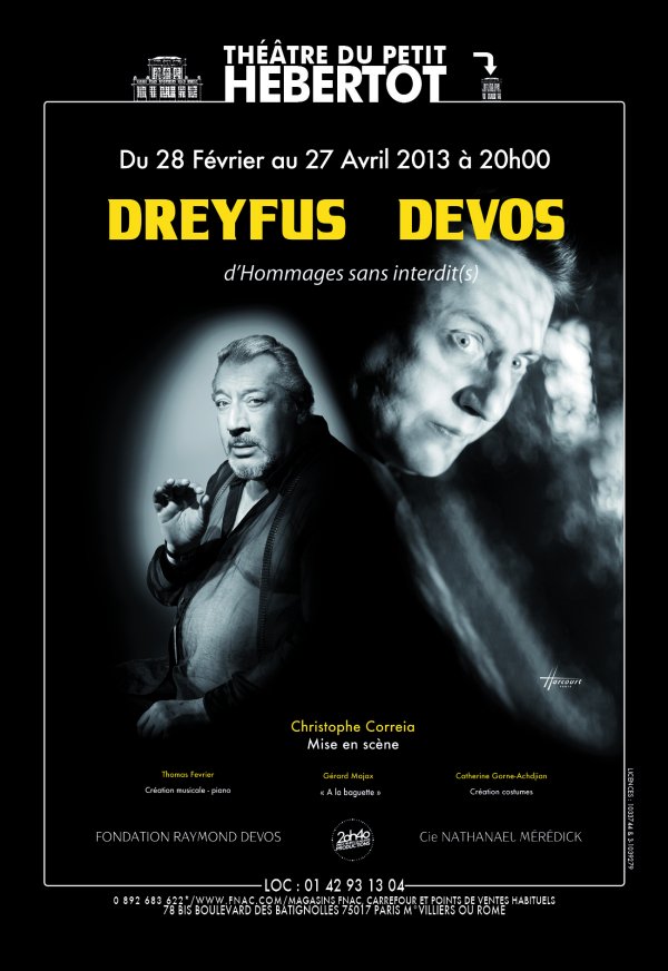 Devos -Dreyfus : d'Hommage sans interdit(s)