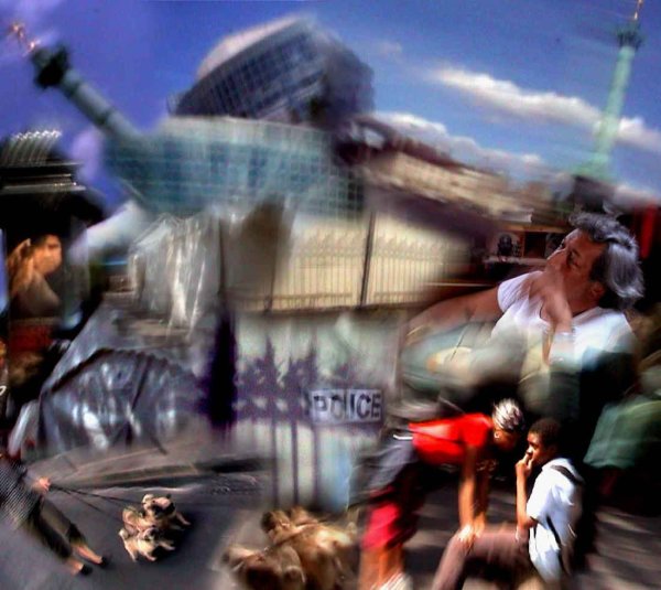 photo montage interview des soeurs Prouvost