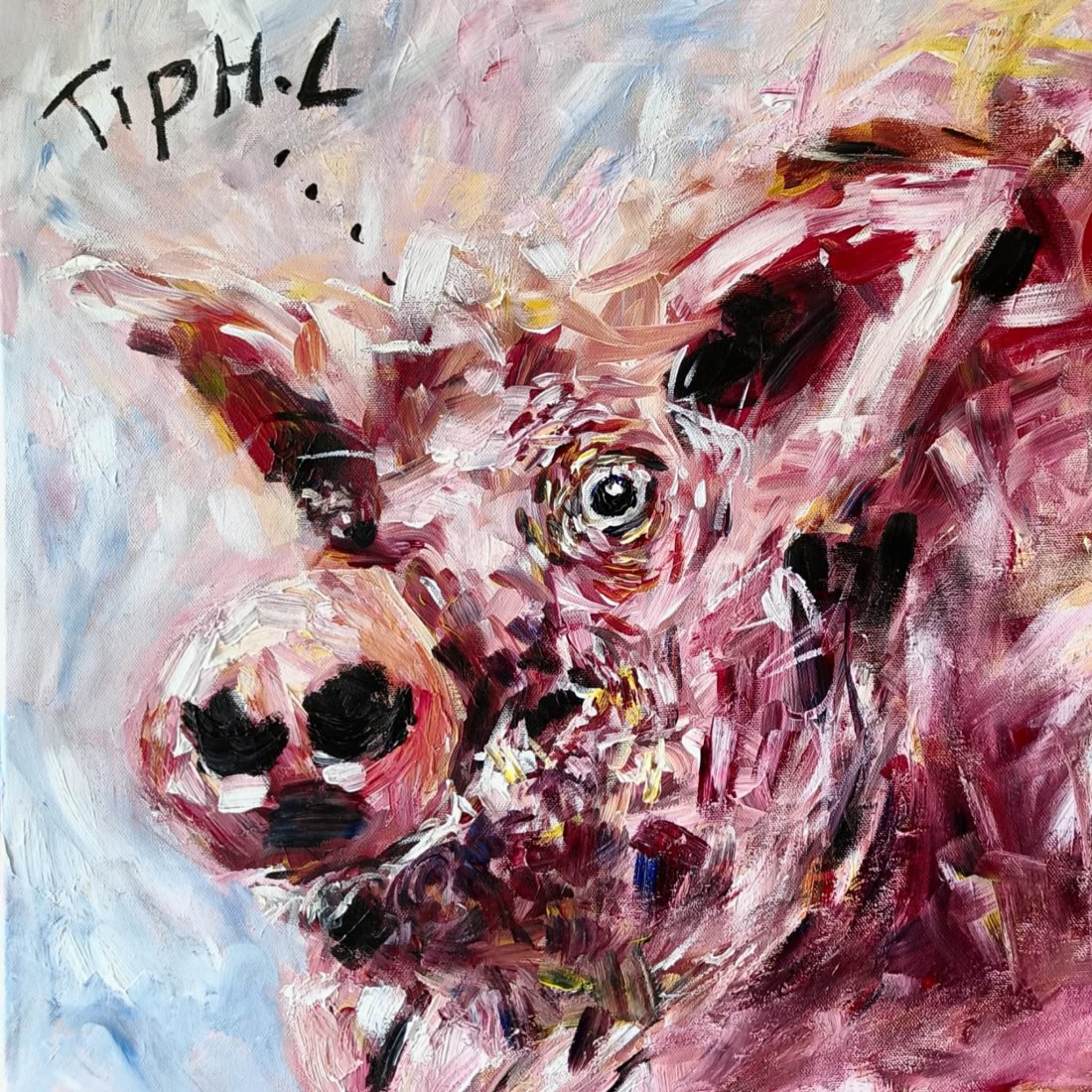 TêTE du Kochon, très belle peinture